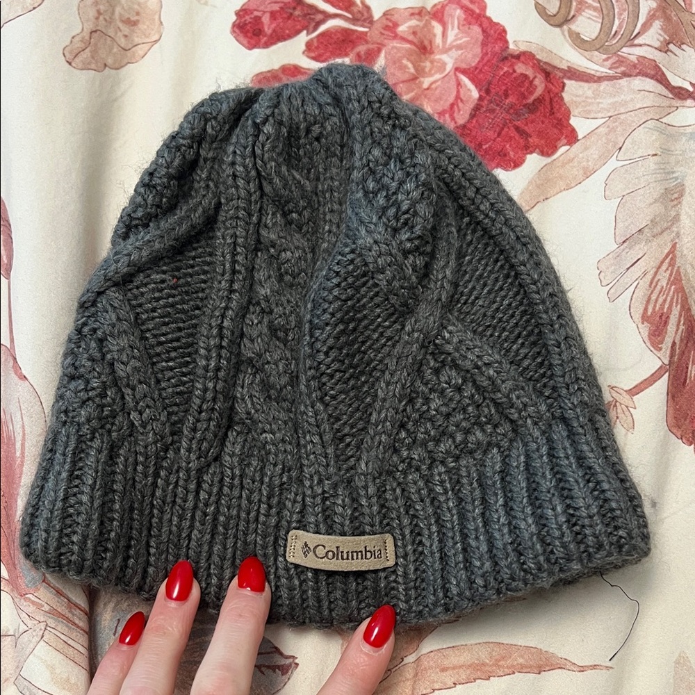 Columbia fleece lined thick winter hat